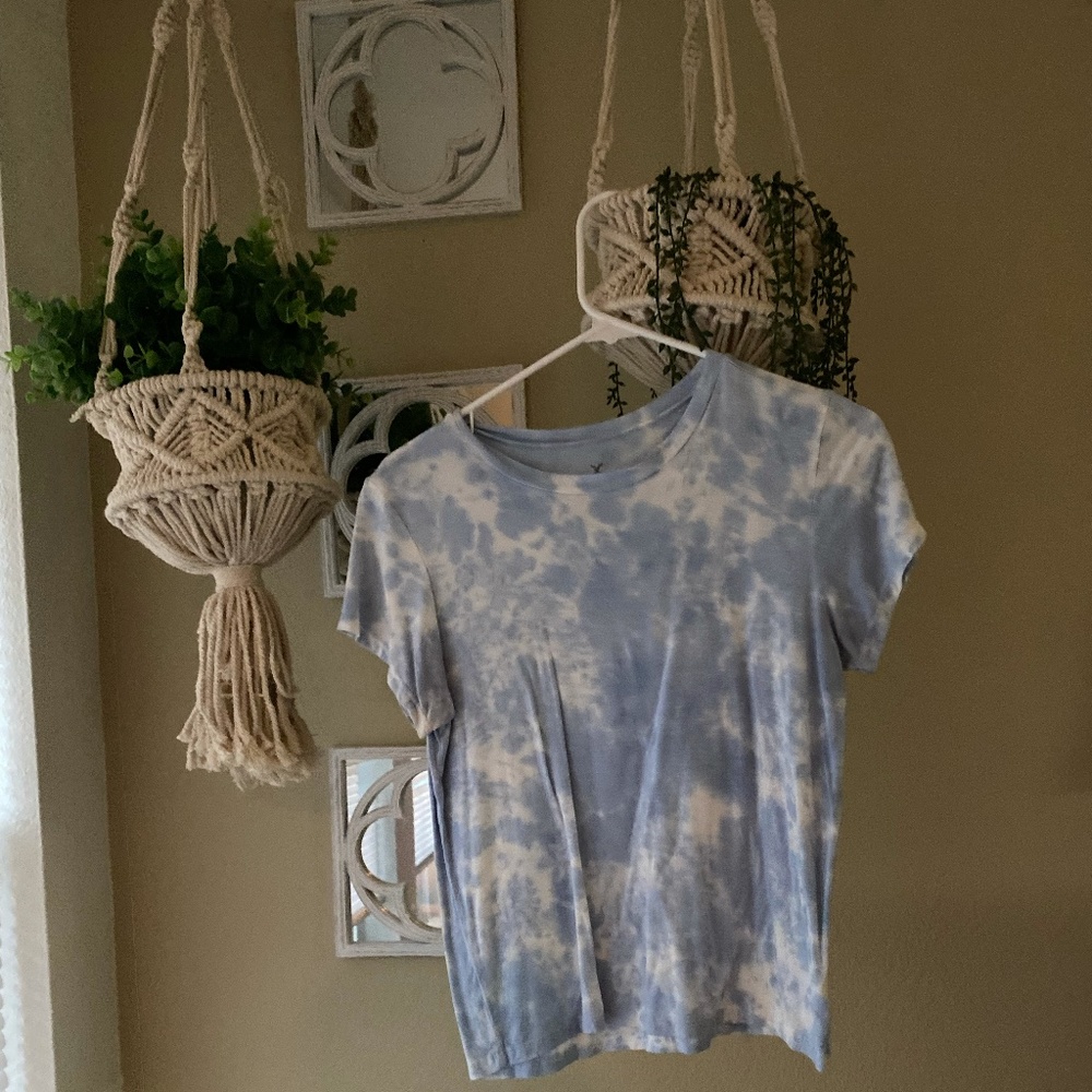 Clouded Cropped Top.